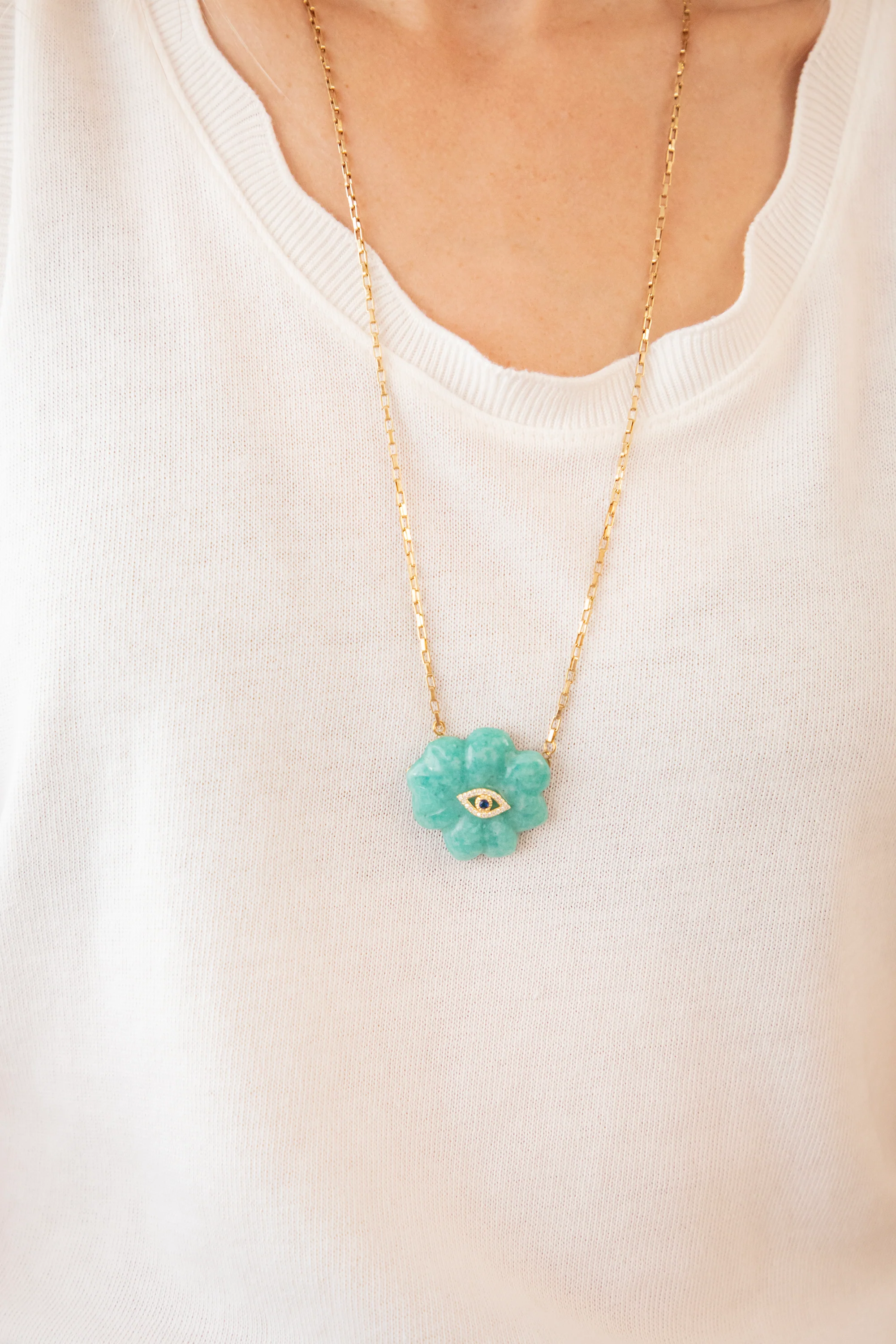 Your Crystal Guardian Green - Ketting