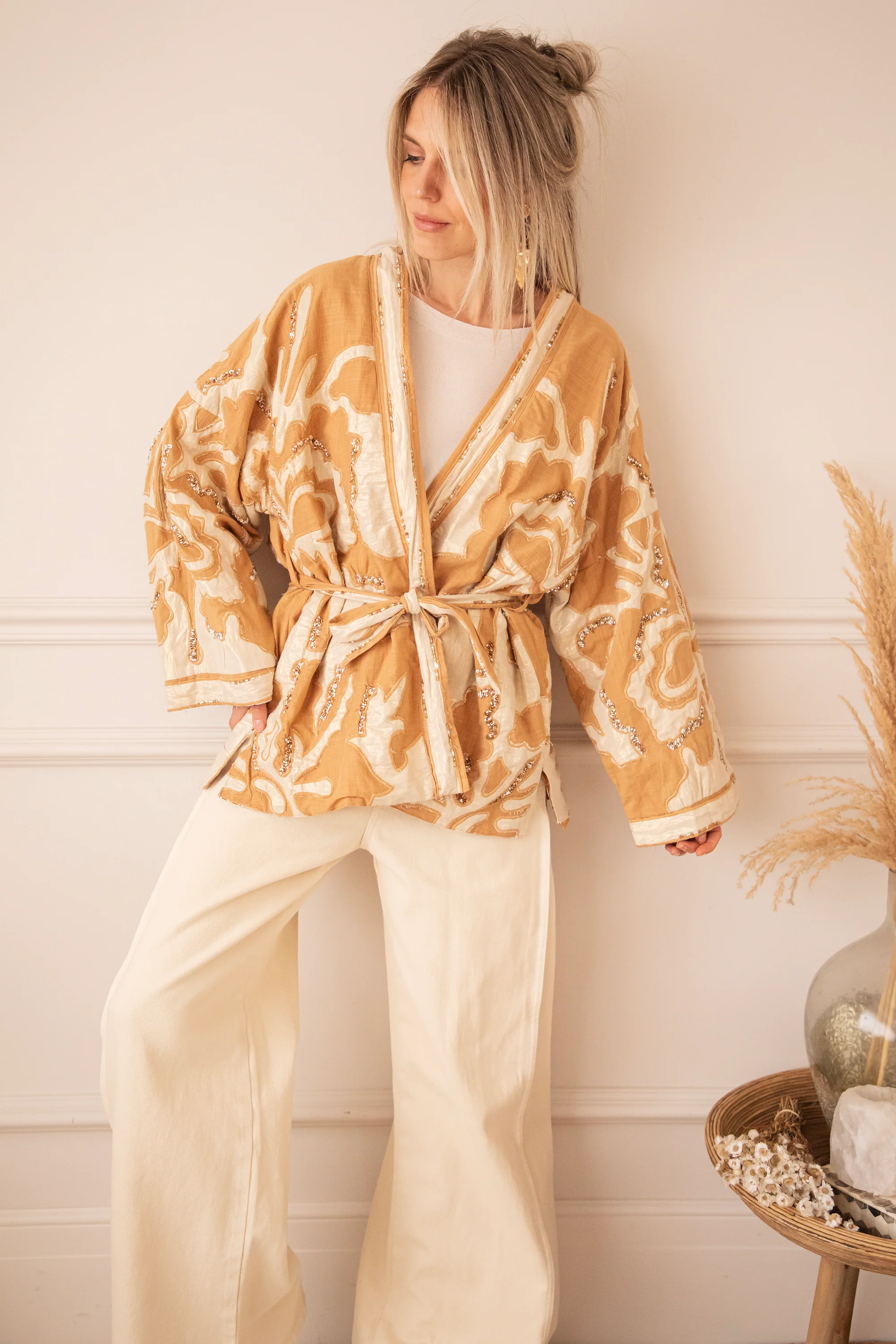 Yuki Camel - Kimono - Image 11
