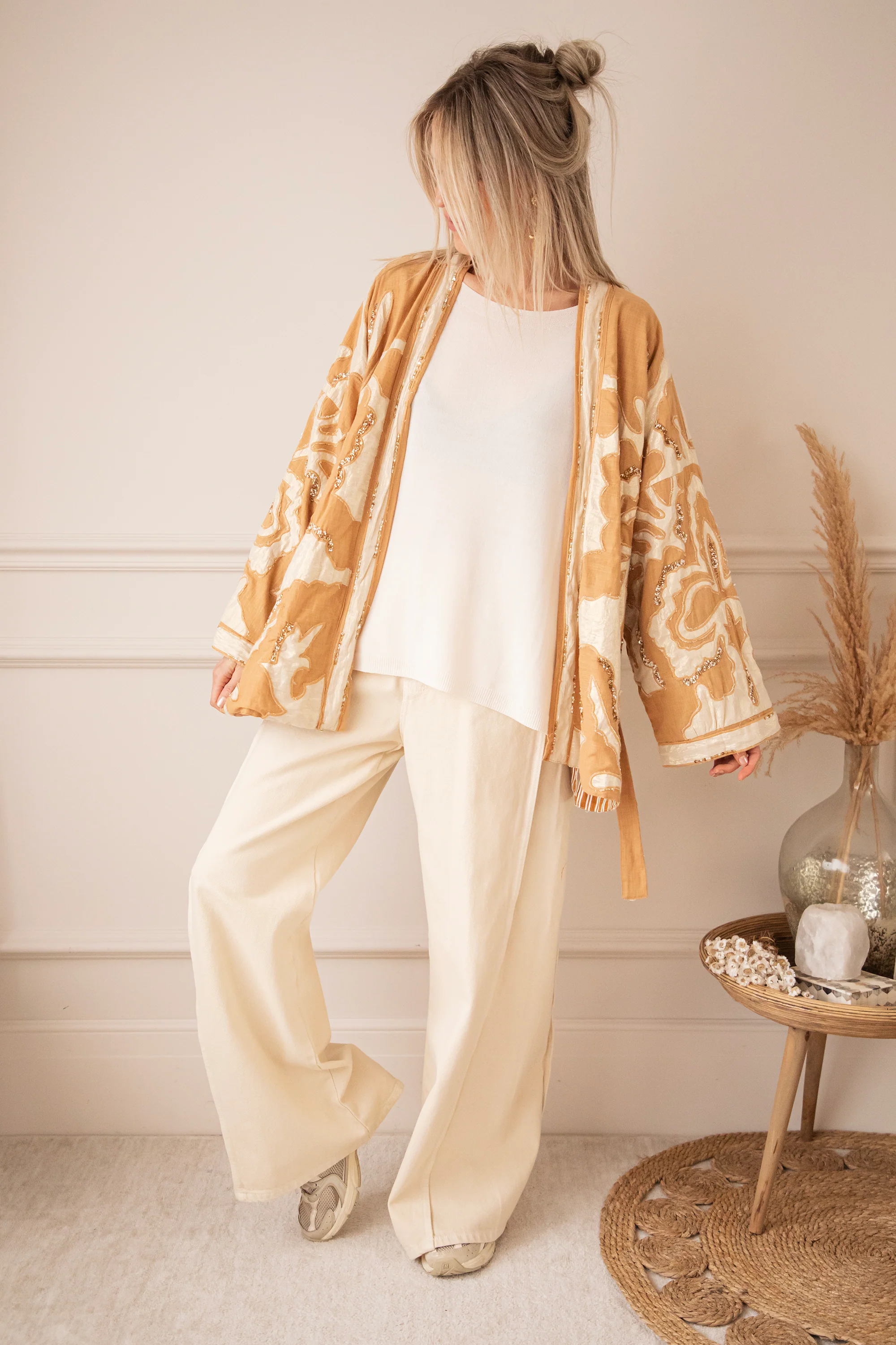 Yuki Camel - Kimono - Image 3