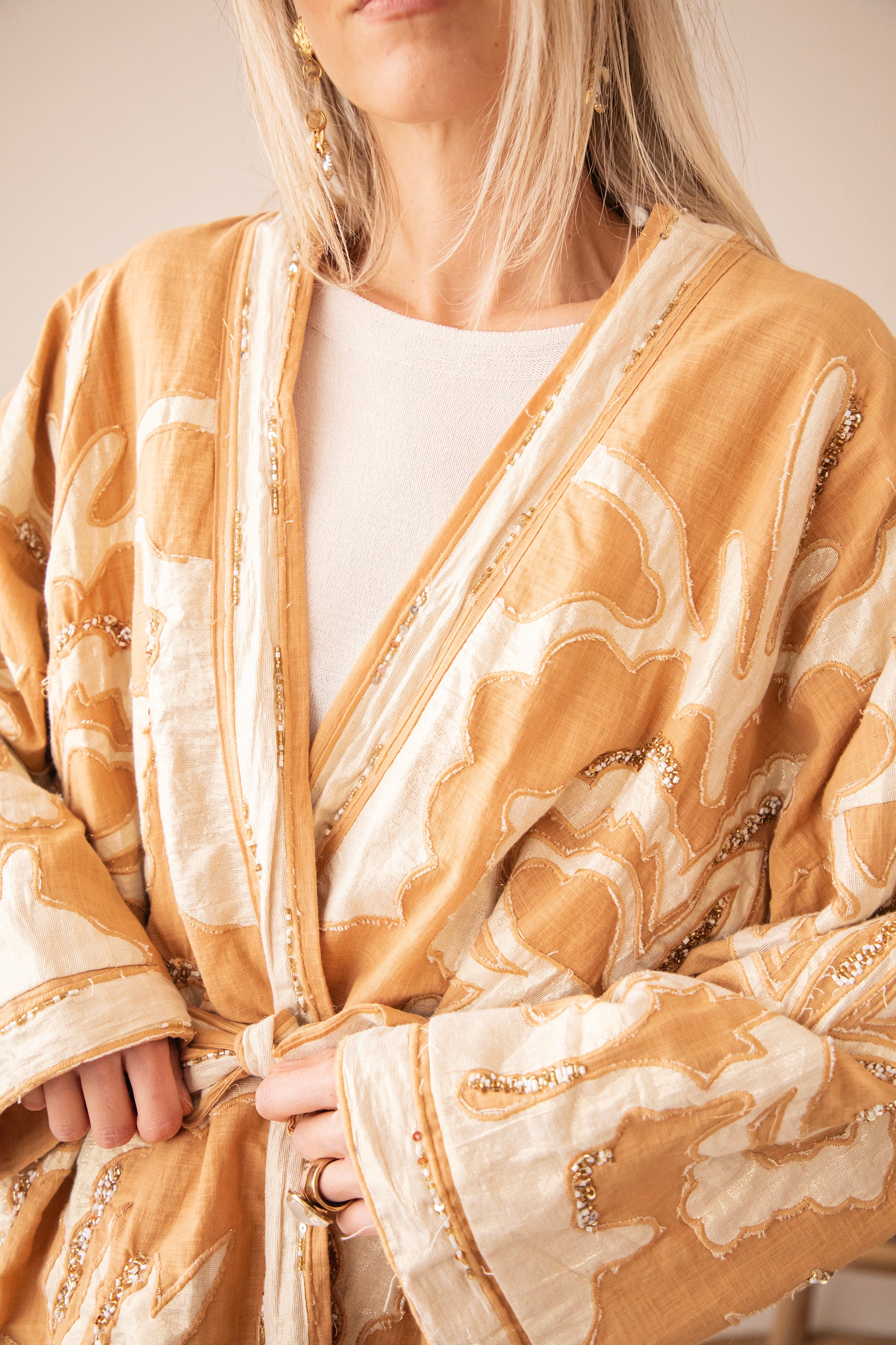 Yuki Camel - Kimono - Image 4